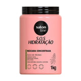 Kit completo s.o.s hidratacion mega litro x 3 - SALON LINE