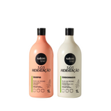 Duo lavado s.o.s hidratacion mega litro  - SALON LINE